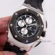 Perfect Replica Audemars Piguet Royal Oak Offshore Stainless Steel Case Black Steel Bezel 44mm Watch  (9)_th.jpg